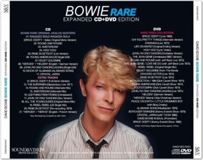 DAVID BOWIE / RARE =EXPANDED CD+DVD EDITION= (1CD+1DVD) | eBay UK