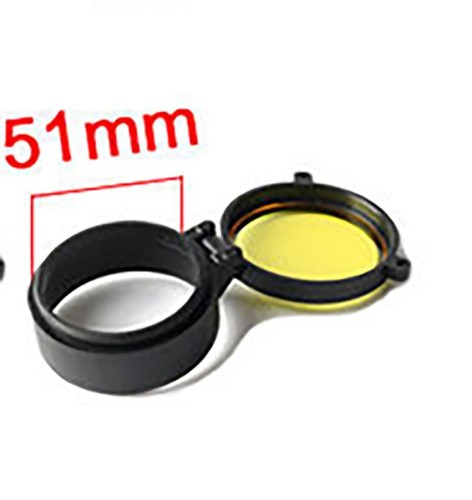 Rifle Scope Quick Spring Protection Lens Cover Flip Up Cap Objective Lense Lid - Picture 27 of 38