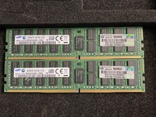 2 Stück Samsung 16GB DDR4-2133 PC4-17000 ECC RDIMM Server RAM 752369-081