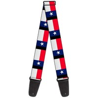 Guitar Strap - Texas Flag/Black (Us Import) Acc Neu