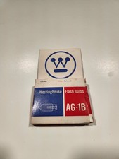 12 Vintage Westinghouse Camera Flash Bulbs AG-1B New Old Stock