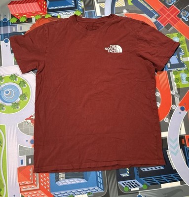 The North Face Men s backpack Graphic Logo Crew Neck Short Sleeve Cotton T-Shirt