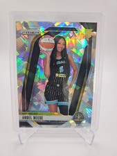 2024 Panini WNBA Prizm No. 147 Angel Reese RC Chicago Sky Cracked Ice
