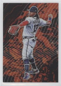 2021 Panini Prizm Lava Flow Ronald Acuna Jr #LF10