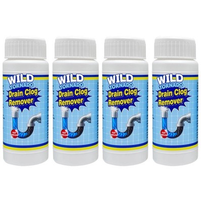 Wild Tornado Pipe Dredge, Powerful Sink and Drain Cleaner , Fast Foaming Drai...