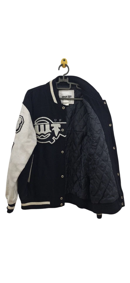Wtaps Empire Service Sleeve Leather Wool Varsity Jacket - Image 2 of 4
