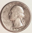 1932-D Washington Quarter - Fine - #2706E - FREE SHIPPING