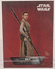 2015 Topps Star Wars The Force Awakens Rey Sticker Card 1