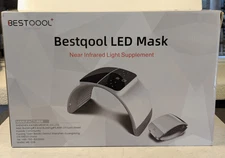 Bestqool LED Light Therapy Mask New Open Box Working