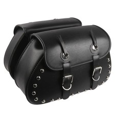 Custom Leather Pannier Saddlebags 48x21x30cm