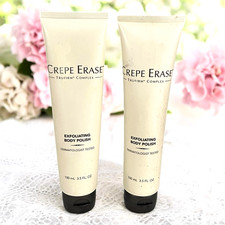 2 X CREPE ERASE TRUFIRM COMPLEX Exfoliating Body Polish 3.5 oz each NEW SEALED