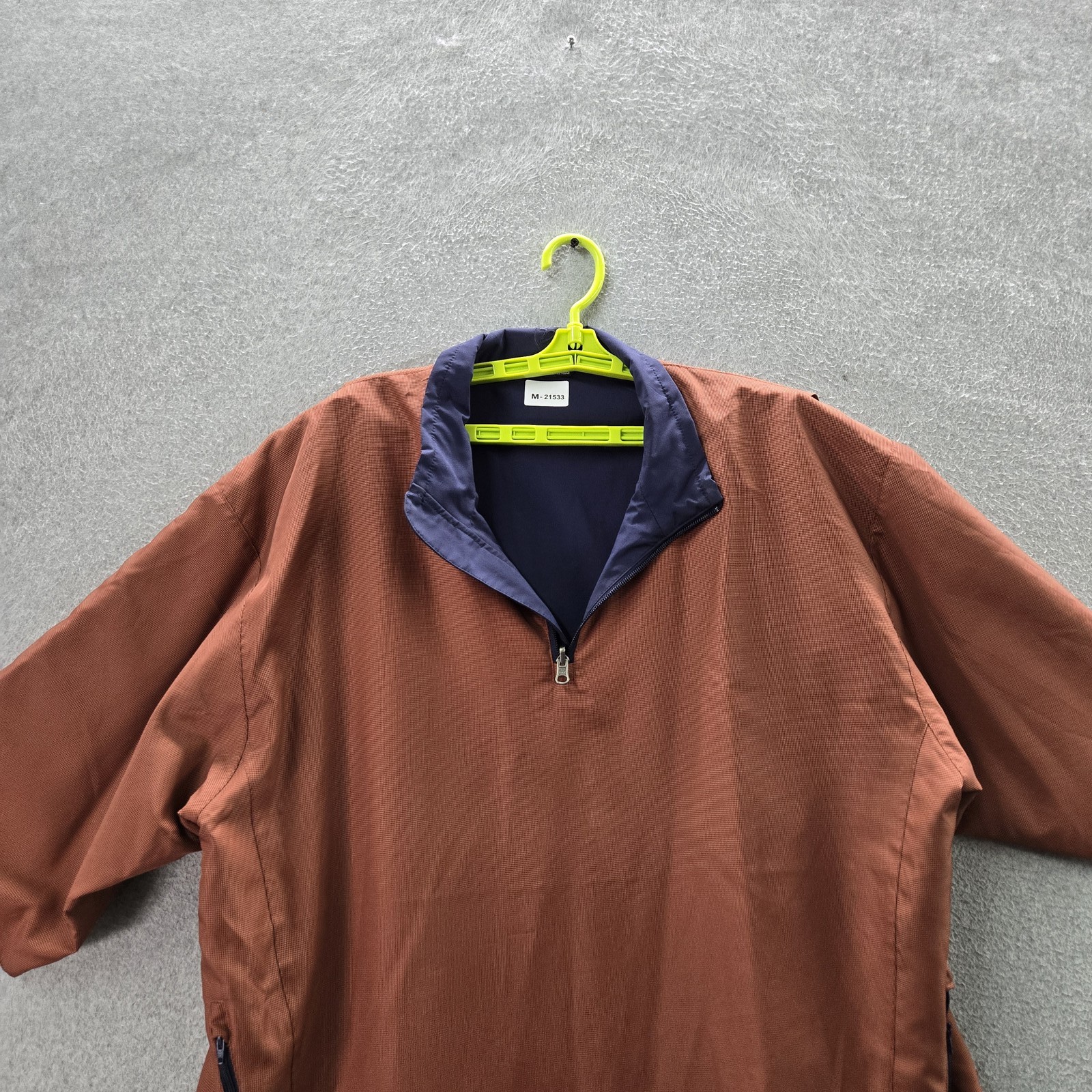 Zero Restriction Men Jacket L Navy Windbreaker Go… - image 4