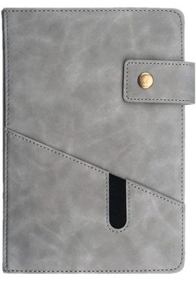 Portfolio Organizer Portable A5 Conference Folder Leather Business Padfolio 