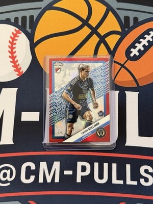 2025 Cavan Sullivan Topps Chrome MLS RC #176 TRUE RED Refractor 1/5 Hot SSP!