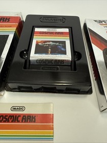 Vintage Atari Game Lot Nexar And Cosmic Ark With Boxes