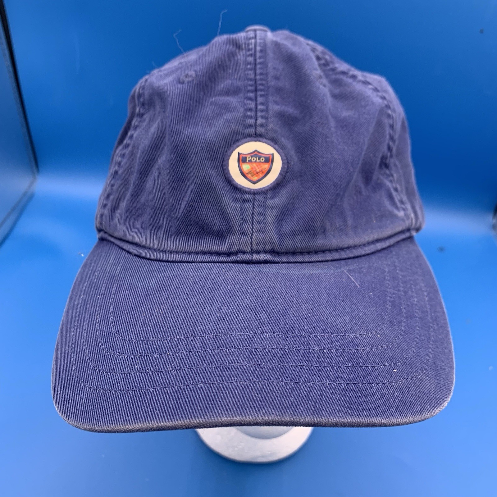 Cappello Berretto Vintage Polo Golf Ralph Lauren StrapBack Course Logo Pony Regolabile Adulto