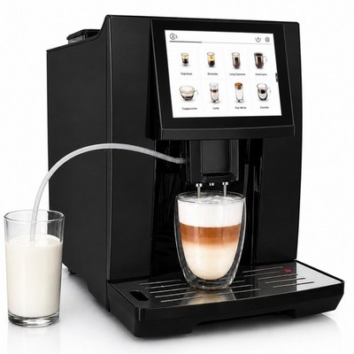 Acopino Emilia Kaffeevollautomat mit One-Touch-Milchsystem  Für perfekten Kaffee