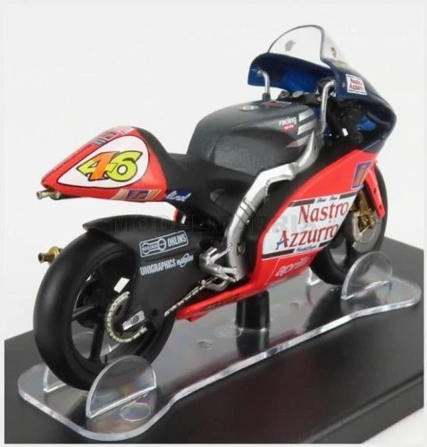 EDICOLA AHVAL036 APRILIA - 250cc TEAM NASTRO AZZURRO N 46 WORLD CHAMPION TEST JE - Immagine 2 di 2