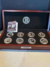 President John f Kennedy Legacy Proof Collection Box And All Coins 