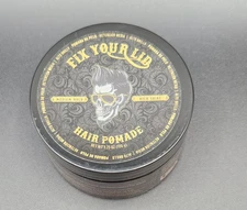 Fix Your Lid Medium Hold High Shine Hair Pomade - 3.75 oz (new)