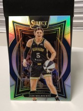 2025 Panini Select WNBA Basketball Silver Prizm Jade Melbourne #3