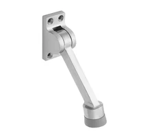 National Hardware 4″ Commercial Kick‑Down Door Holder – Satin Chrome (N829‑290)
