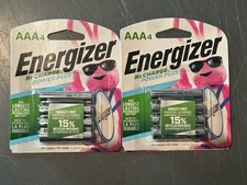 ENERGIZER AAA Rechargeable Power Plus NiMH Batteries 8 Count Brand New Sealed