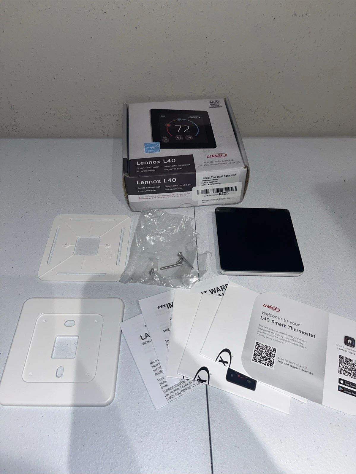 Lennox L40 Smart Thermostat Programmable
Opens in a new window or tab