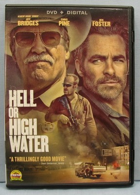 Hell or High Water (DVD 2016) Jeff Bridges, Chris Pine, Ben Foster ~ Wiodescreen
