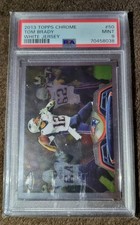 PSA 9 - Tom Brady | Topps Chrome 2013 #50 Whi...