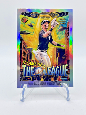 #ad 2025 Bowman Chrome Max Clark Rookie It Came To The League #IT 12 Tigers $1.59