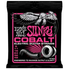 Ernie Ball 2723 Cobalt Super Slinky Electric Guitar Strings 9-42