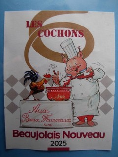 Beaujolais Nouveau 2025 Théodore le Chef Label