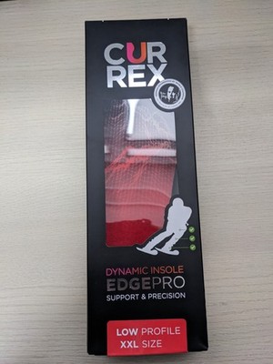 Currex Sole Einlagen EdgePro Low Größe 47 Einlegesohlen für Alpinsport