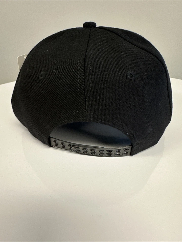 Gorra de béisbol ajustable Audi Trucker negra 4 anillos OEM NUEVA CON ETIQUETAS Foto 3 de 4