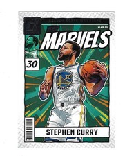 STEPHEN CURRY 2024-25 DONRUSS " MARVELS " COMIC STYLE SP #9 $25.00 WARRIORS
