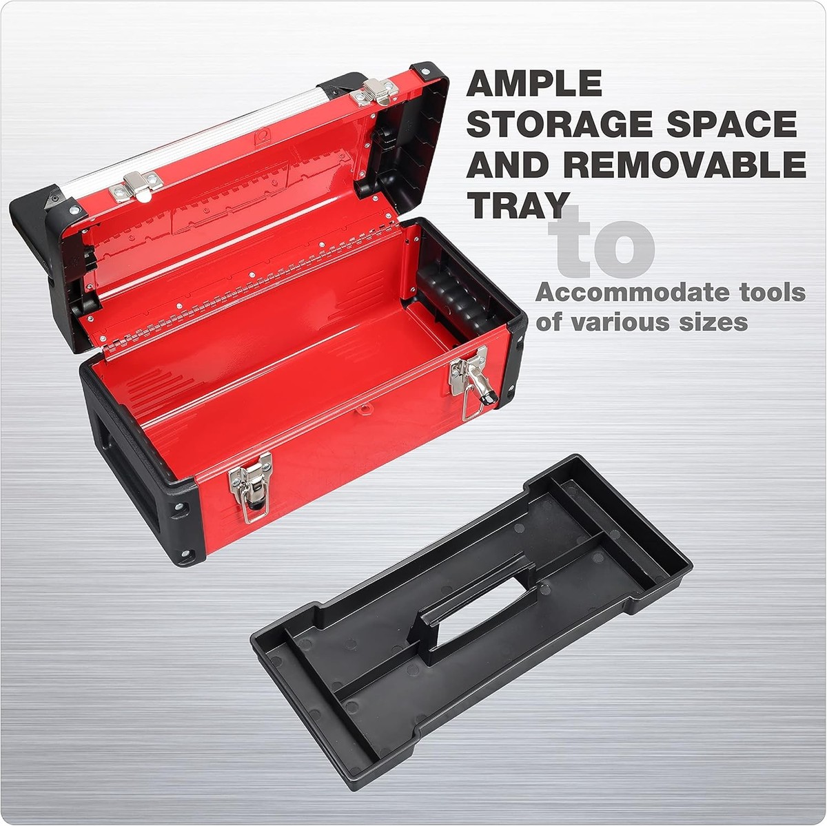 Metal Tool Box Steel 16