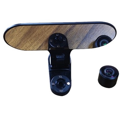 Piano Fisheye Lens Overhead Online Class Wide Angle Lens Dual-screen Full-key