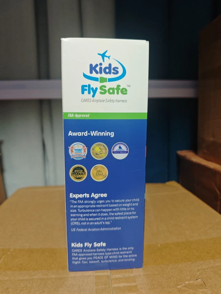Arnés de viaje de seguridad para avión Cares para niños - Sujeción de viaje para niños pequeños Foto 2 de 3