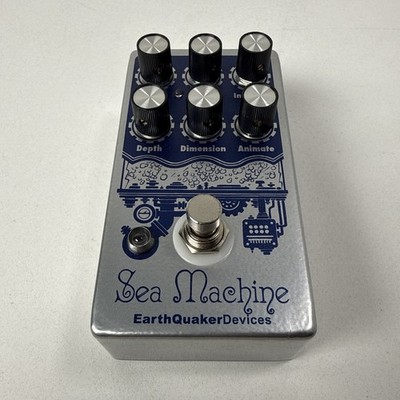 EarthQuaker Devices Sea Machine V2 Super Chorus Pedal Working No PSU READ