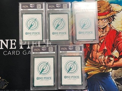 One Piece 2025 Don!! Card Uta & Nami Gold EB03 PSA10 5 Serial Set