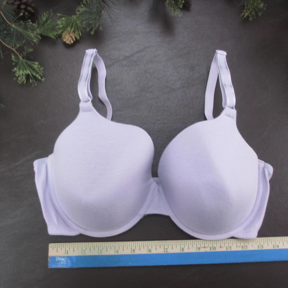 Sujetador Fruit of the Loom para mujer XL púrpura con aros camiseta tazas moldeadas FT938 Foto 2 de 4