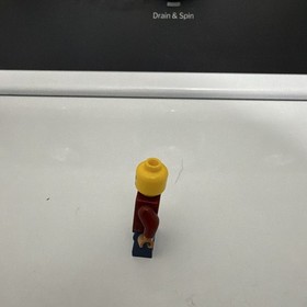 LEGO City Dad Minifigure CTY0566 Red Jacket Dark Blue Legs Yellow Head