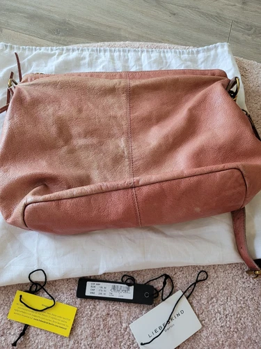 LIEBESKIND Handtasche "Biggi Double", butterweiches Leder, Farbe Powder *TOP* - Bild 4 von 7