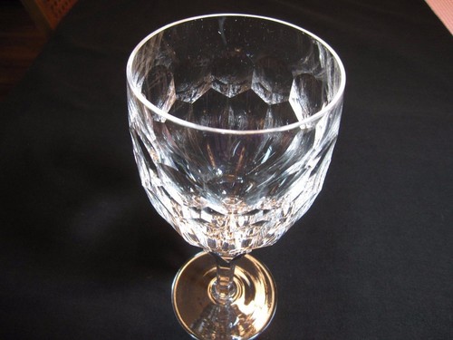 PAR RARO WATERFORD ""CURRAGHMORE"" VINO CLARET, 7 1/8"H, PRECIO/PAR, XLNT ESTADO. - Imagen 8 de 12