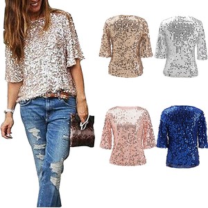 ladies sparkly party tops