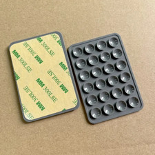 Gray Silicone Suction Phone Case Adhesive Mount