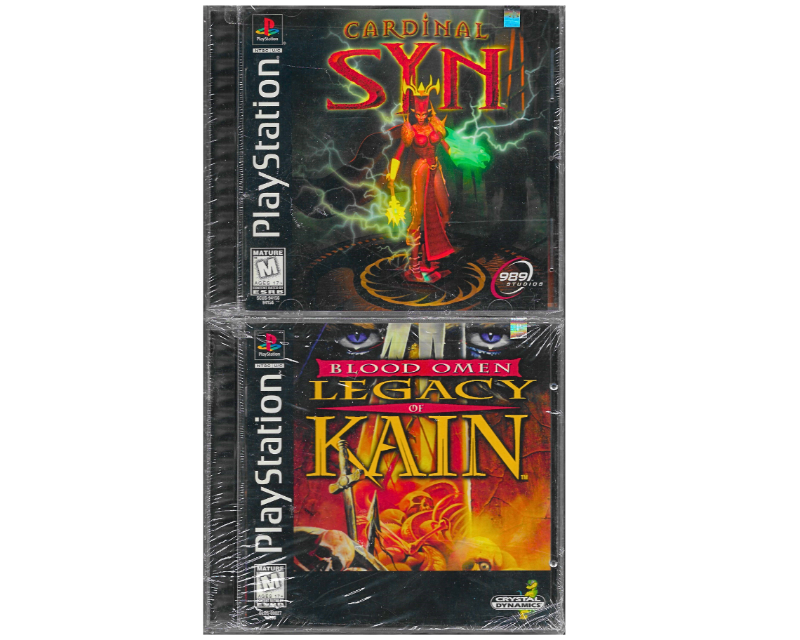 Blood Omen: Legacy Of Kain Sur PS1 - Version Française - État Pépite