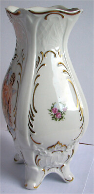 Dachbodenfund DDR GDR Vase Unterweissbach 1882 Porzellan 