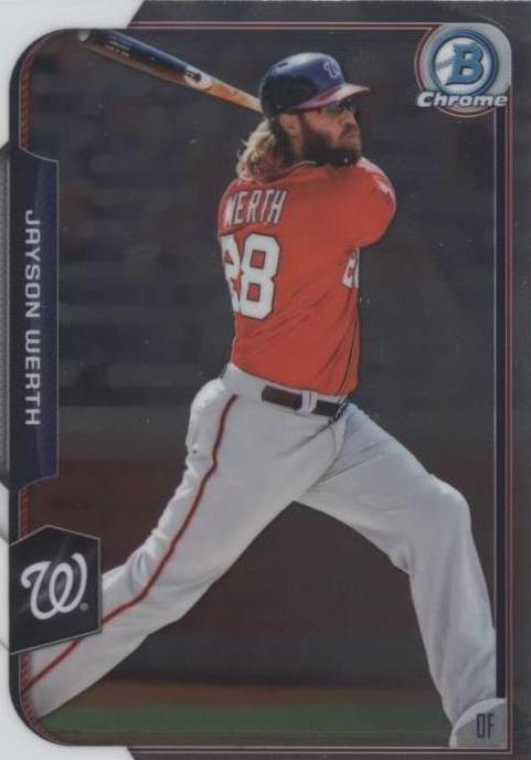 2015 Bowman Chrome - Jayson Werth #99 - 1 of 1